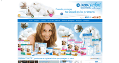Desktop Screenshot of farmaconfort.com